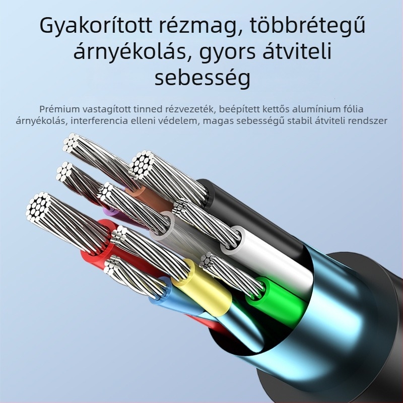 Type-C-ról Micro-B USB 3.0 külső merevlemez kábel számítógéphez, laptophoz és mobiltelefonhoz