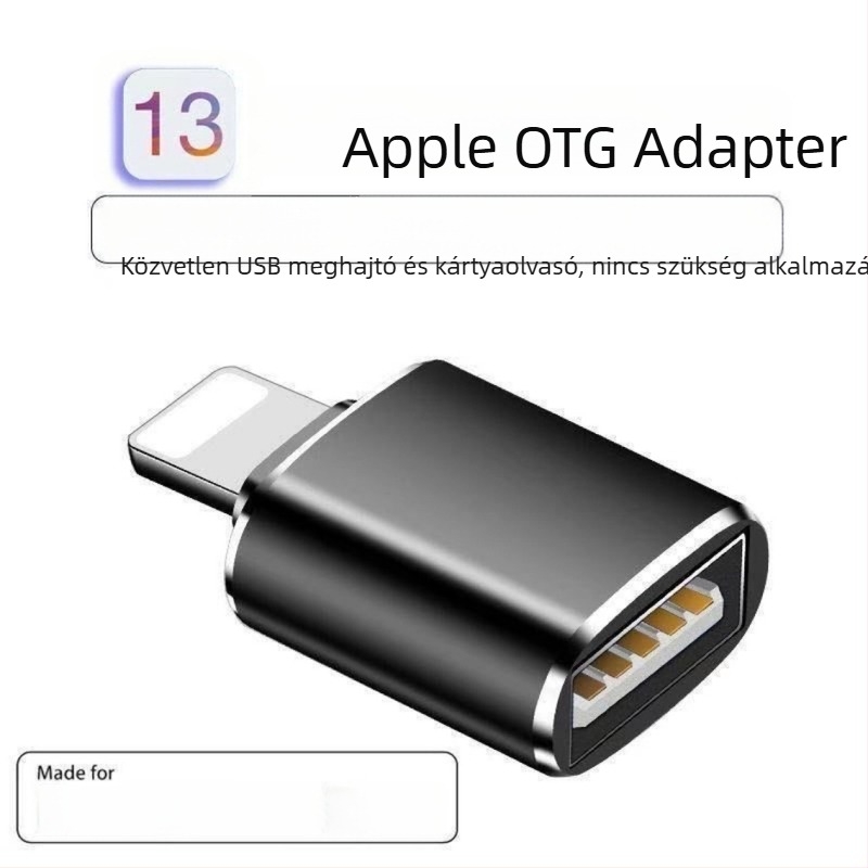 Apple Lightning OTG adapter USB-A porttal iPadhez – Támogatja külső USB meghajtókat, egér és billentyűzet