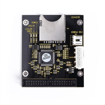 SD–IDE40P adapterkártya, IDE40P interfész, 4-pin tápegység, adatátvitel 300 MB/s, modell STK1