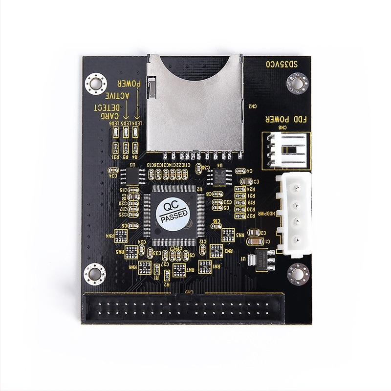SD–IDE40P adapterkártya, IDE40P interfész, 4-pin tápegység, adatátvitel 300 MB/s, modell STK1