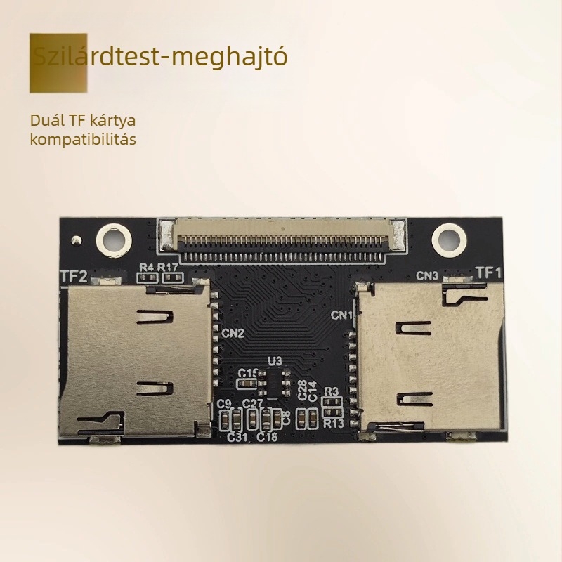 SINTECHI kettős TF-hoz CE/ZIF/SSD adapterkártya, Interfész: Egyéb, Engedélyezett magánmárkák: Igen, Utólagos szolgáltatás: három csomag
