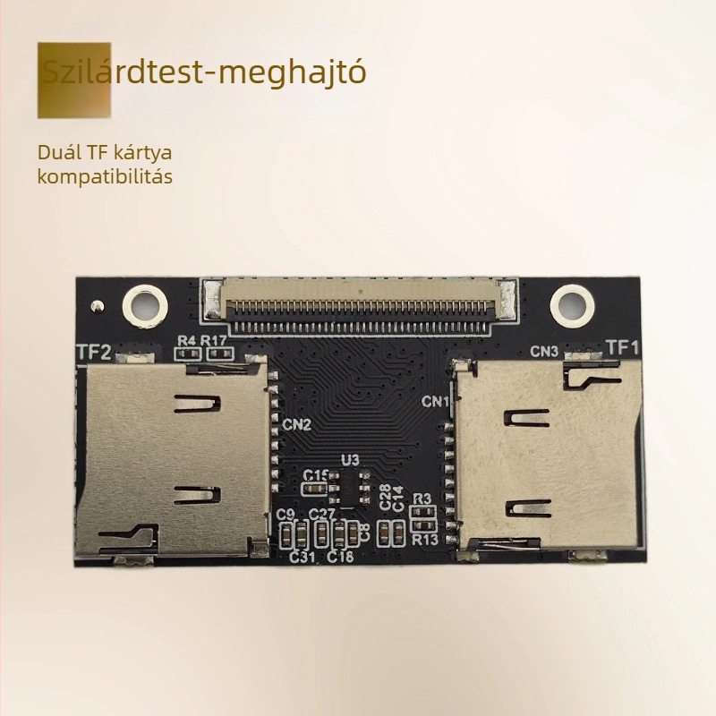 SINTECHI kettős TF-hoz CE/ZIF/SSD adapterkártya, Interfész: Egyéb, Engedélyezett magánmárkák: Igen, Utólagos szolgáltatás: három csomag