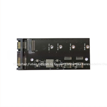 2,5 hüvelykes SATA 3-as M.2 NGFF SSD adapter B+M kulccsal