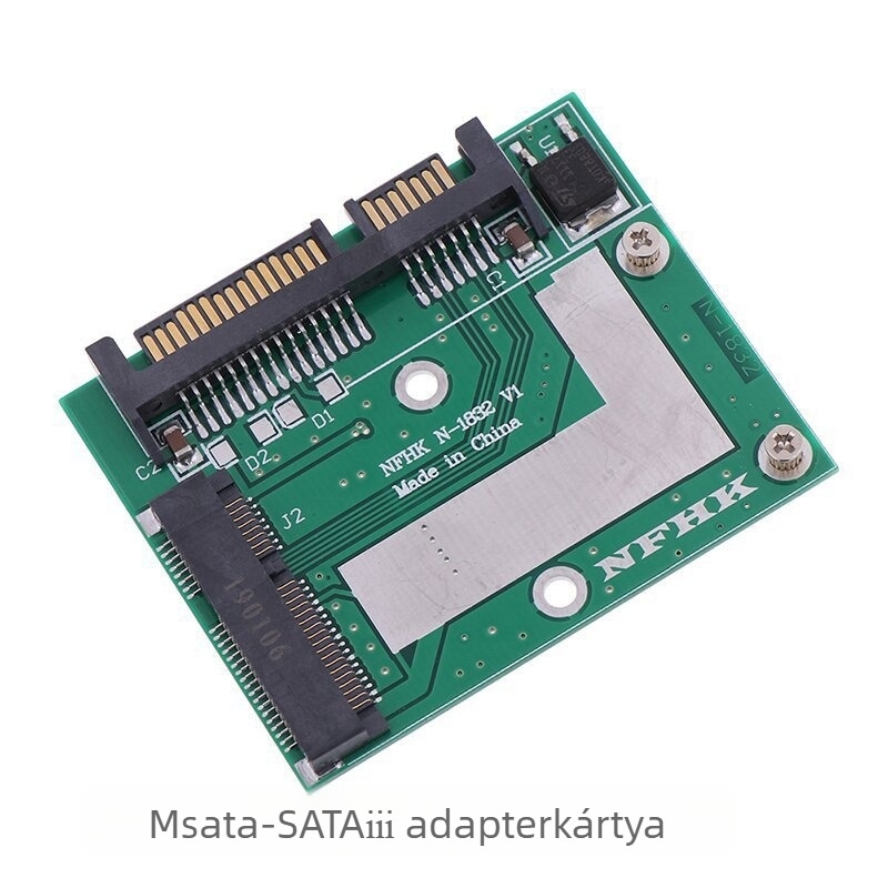 Félmagas adapterkártya mSATA-ról SATA3-ra