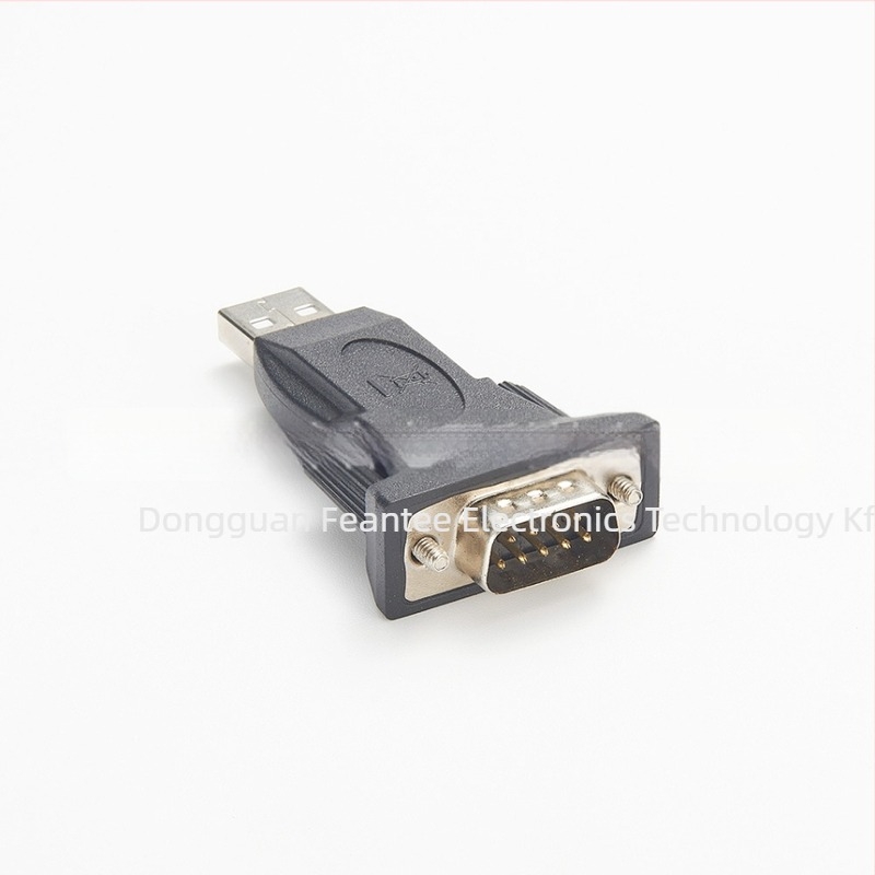USB-RS232 adapter DB9 férfi csatlakozóval, FT232RL chip, USB interfész