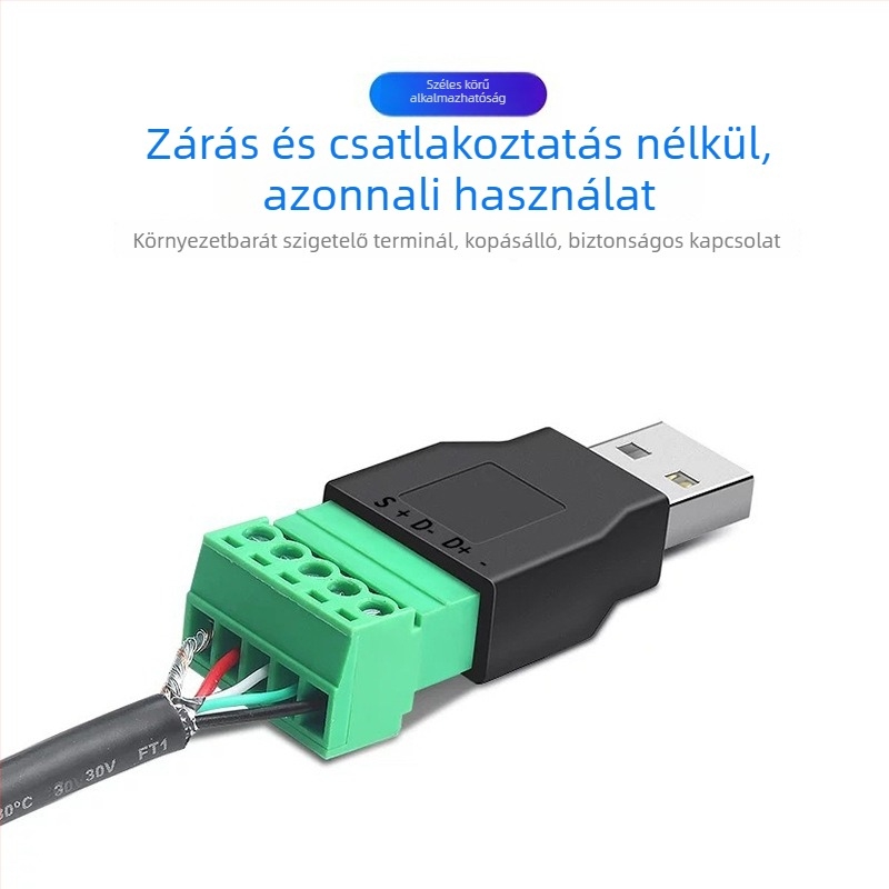 Yidesheng USB 2.0 mobiltelefon adapter rézmaggal