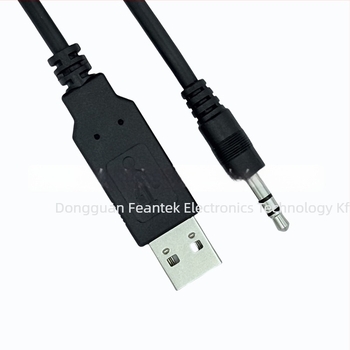 TTL-232R-3V3-AJ USB–to–UART adapter FT232RQ chippel, 3.3V TTL, USB 2.0, 3 Mbps baud, 1,8 m rézmagos kábel
