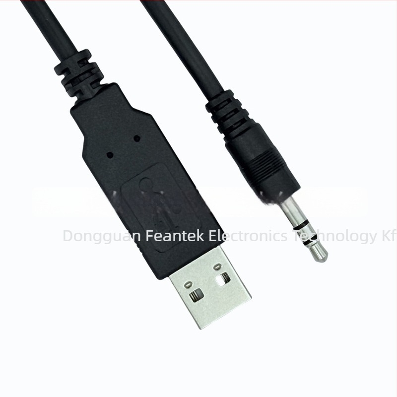 TTL-232R-3V3-AJ USB–to–UART adapter FT232RQ chippel, 3.3V TTL, USB 2.0, 3 Mbps baud, 1,8 m rézmagos kábel