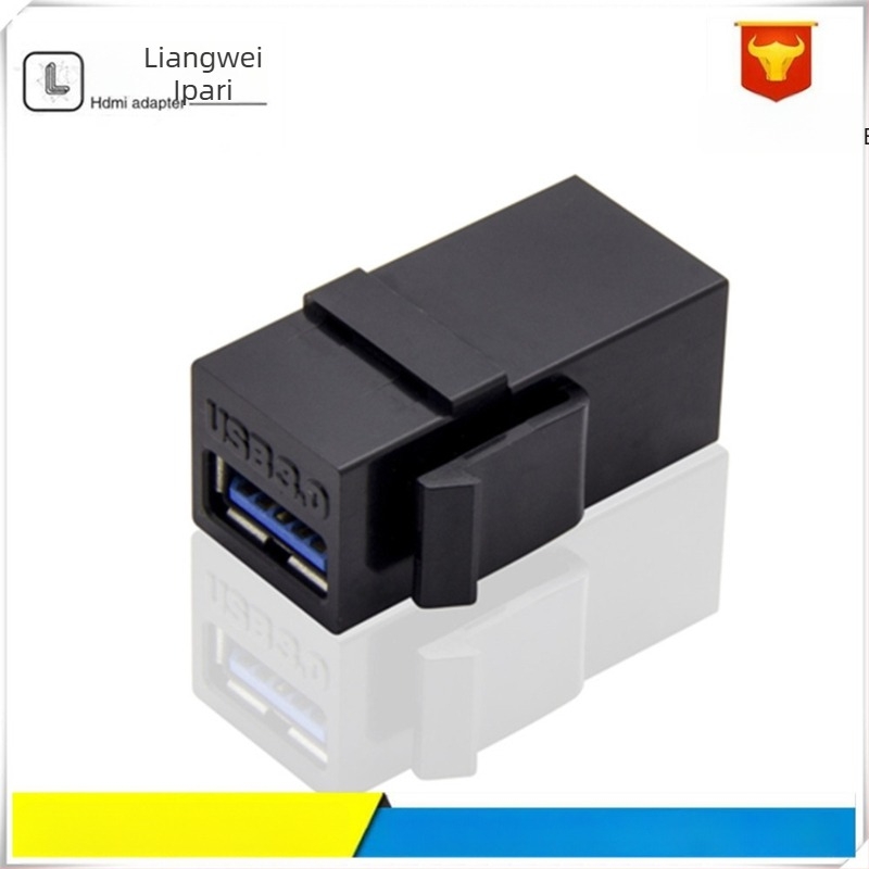 Liangwei LW-DP001 USB3.0 női-női adapterkábel, AF nagy sebességű modul, 0.2 m, chip 3361, 480 Mbps