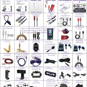 HDMI adapter kábel, egycsatlakozós, ezüstözött mag