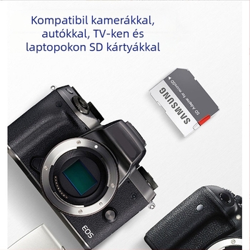 Samsung microSD–SD adapter kártyatartó, chip nélküli, memóriabővítés, 2020-as megjelenés