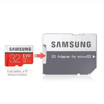 Samsung microSD–SD adapter kártyatartó, chip nélküli, memóriabővítés, 2020-as megjelenés