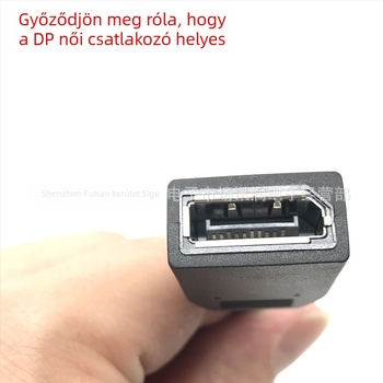 Mini DisplayPort–DisplayPort adapterkábel, 4K60Hz támogatás
