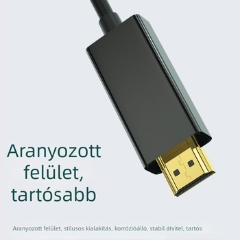DP HDMI adapterkábel, DP interfész, egyfejű csatlakozó, Modell: Dp to hdmi, Értékesítés utáni szolgáltatás: 3 garanciák