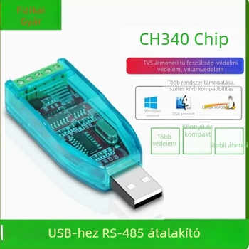 USB–to–485/232 ipari adapterkábel (USB 2.0, CH340, 485/232)