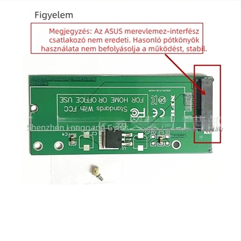 SSD–SATA adapterkártya – Interfész: Egyéb; Csomagolás: Karton doboz; Kiadás dátuma: 2025; Értékesítés utáni szolgáltatás: 3 garanciák