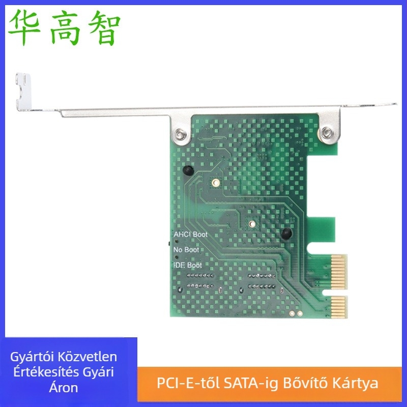 PCIe–SATA 3.0 bővítő kártya, négyportos SATA 3.0 adapter, rézmag, adatátvitel 6000