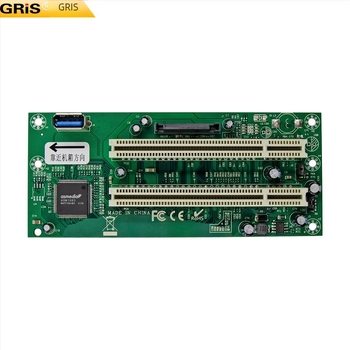GRIS Ge-E015-4 PCIe‑to‑PCI adapterkártya ASM1083 chippel, 480 Mbps, 1–2 kimenettel