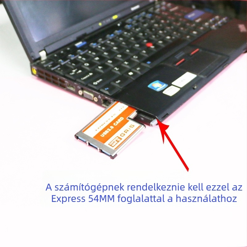 GRIS Ge-A3.0-T3 USB 3.0 adapterkártya FL1110 chippel, adatátviteli sebesség 500000