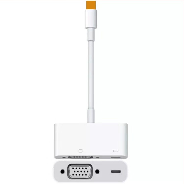 Lightning to VGA adapter kábel | Modell L10; rézmag; VGA interfész; 2018 megjelenés