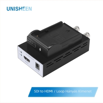 SDI videóátalakító HDMI kimenettel, 1080p60, loop-out támogatás, USB interfész, FPGA (Lattice) modell UCT100B