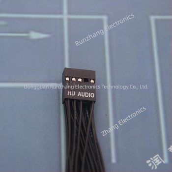 HD Audio 9‑pin adapterkábel, 14 cm, 1–2 audio osztó