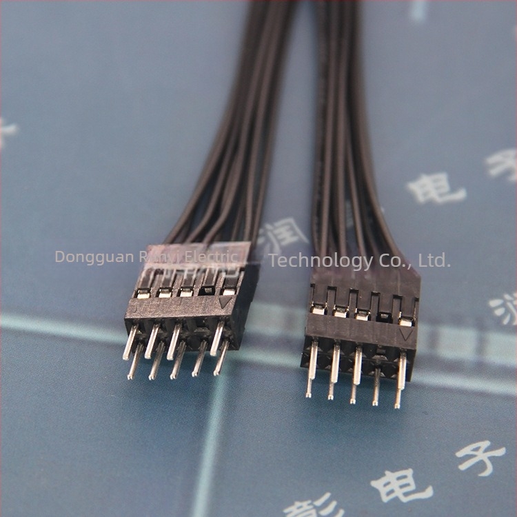 HD Audio 9‑pin adapterkábel, 14 cm, 1–2 audio osztó
