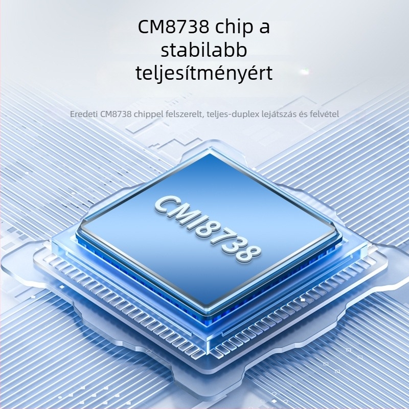 EZ8738 PCIe hangkártya adapter E zeus márkájú CMI8738 6CH