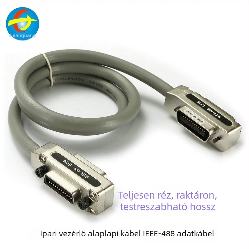 IEEE-488 GPIB adapterkábel ipari vezérléshez