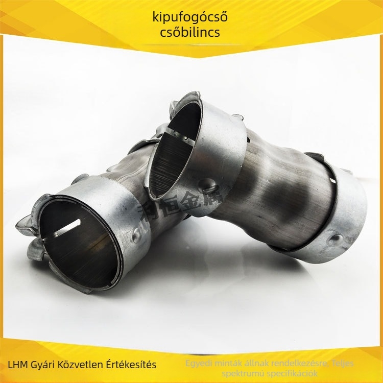 Módosított kipufogócső – rozsdamentes acél adaptercsőcsat Li Heng Modell 22, autókhoz