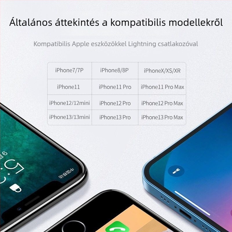 Apple Lightning–tól 3,5 mm-es audió adapter, kötött szövésű kábel, zenehallgatásra és hívásokra