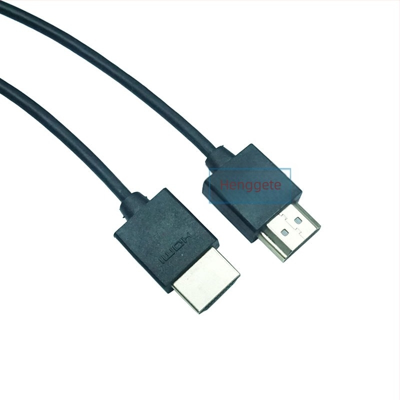 HDMI-kábel, külső átmérő 3,2 mm, hosszok 0,3; 0,5; 1; 1,5; 2; 3 m