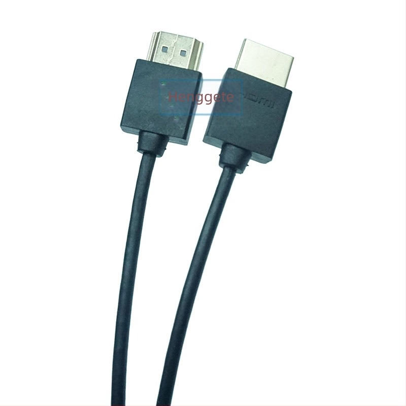 HDMI-kábel, külső átmérő 3,2 mm, hosszok 0,3; 0,5; 1; 1,5; 2; 3 m