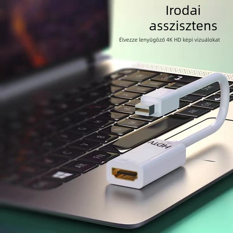 Mini DP–HDMI adapterkábel, réz vezető, modell YZ-M006