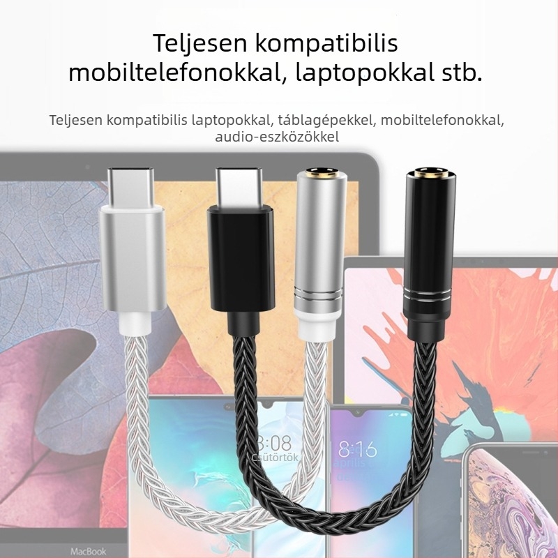 3,5 mm-es férfi–nő AUX hosszabbító kábel, négyvezetékes audio kábel, mobiltelefonhoz, számítógéphez és autóhifihez