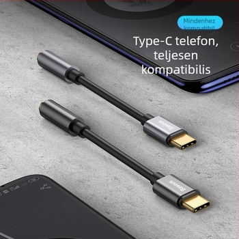 Baseus L54 USB-C digitális audió adapter kábel Android P30 és Meizu 16S számára