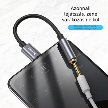 Baseus L54 USB-C digitális audió adapter kábel Android P30 és Meizu 16S számára