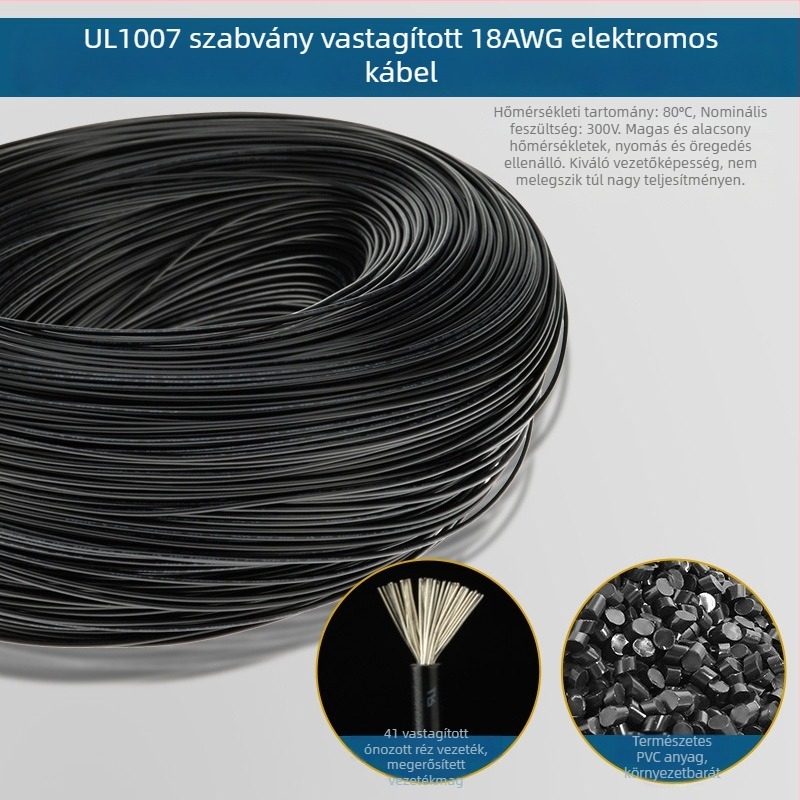 Asztali számítógéphez készült GPU tápegység patch kábel, dupla D-port 8-pinre, 4-pinről 8-pinre, réz UL1007 18AWG, modell ZJ-2D4ZGPU8