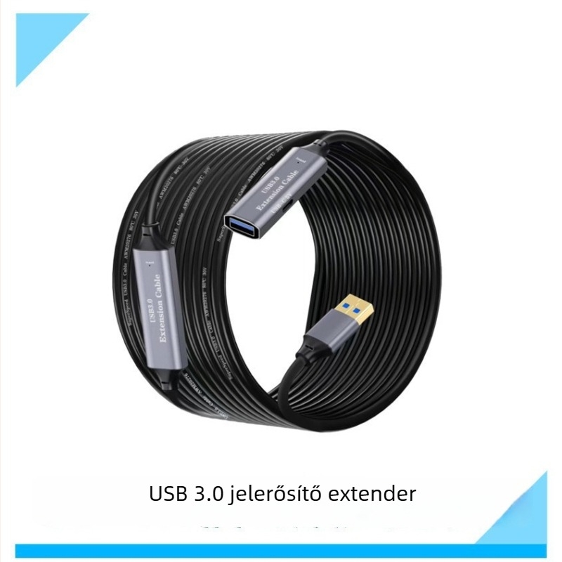 USB 3.0 hosszabbító kábel 10 m konferencia kamera számára jel-erősítéssel