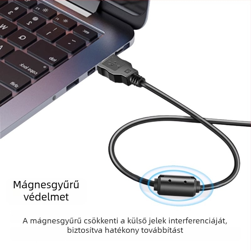 Canon DSLR adapterkábel USB 2.0, 1,5 m, rézmagos, 480 Mbps