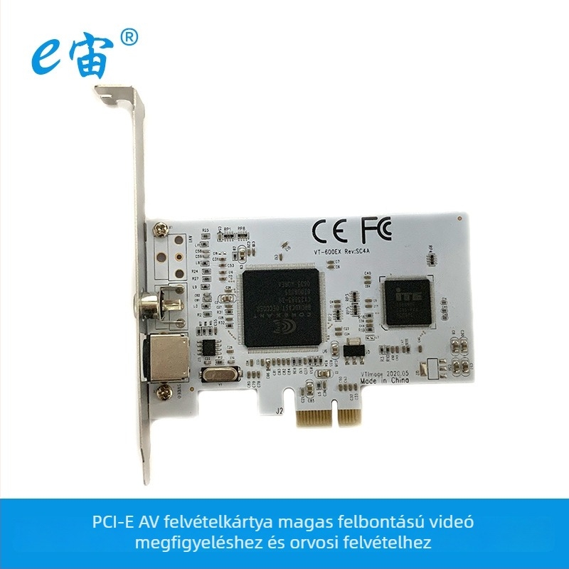PCIe videó rögzítő kártya CX23881, 640x480, Windows-kompatibilis