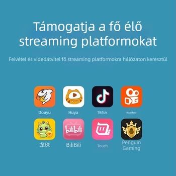 HDMI–USB videó rögzítő kártya – 1080p felbontás, USB interfész, minden operációs rendszerrel kompatibilis, OEM elérhető, 1 éves garancia