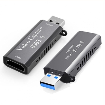 USB 3.0 videó rögzítő kártya – 1080p, USB interfész, Windows-kompatibilis, alumínium ötvözet test, 1 év garancia