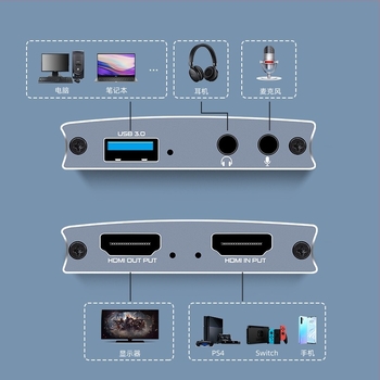 Videó felvevő kártya USB 3.0 4K 30Hz HDMI