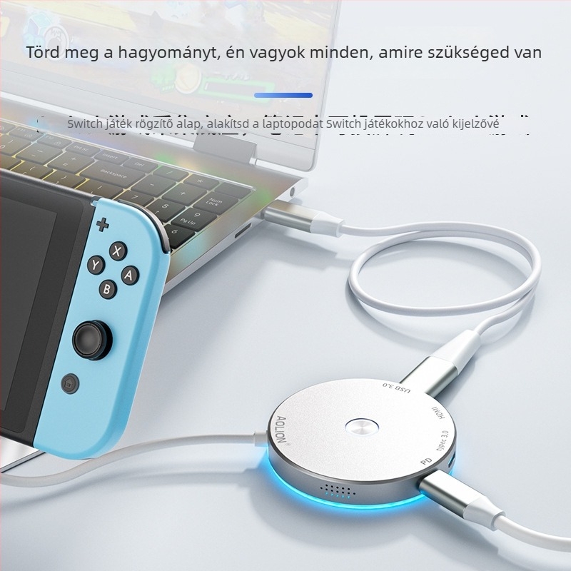 aolion Switch Videó Felvevő Kártya – 1080P USB, Chip 2130, Minden OS-sel kompatibilis, OEM elérhető