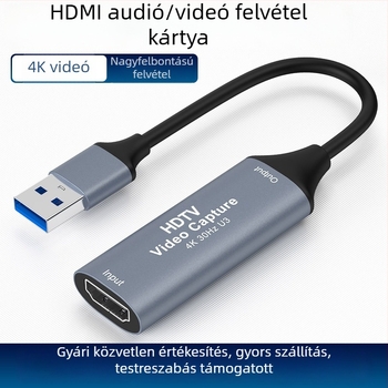 USB 3.0 HDTV rögzítőkártya HD546 – USB interfész, minden operációs rendszerrel kompatibilis, OEM-támogatott, 1 éves garancia