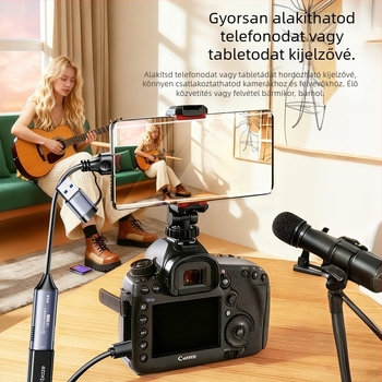 HDMI videó felvevő kártya – Th58 modell, 1080P60Hz, 1 év garancia