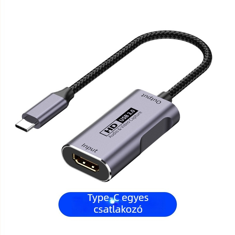 Video rögzítő kártya C36, 1080p60, USB interfész, minden operációs rendszerrel kompatibilis, OEM lehetőség