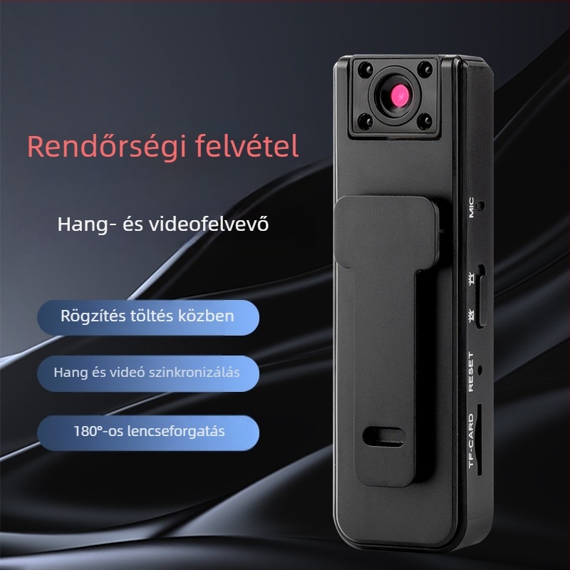 Akciókamera A9 — 1080p, 2–3 órás üzemidő, TF-kártya tárhely, kevesebb mint 100 g