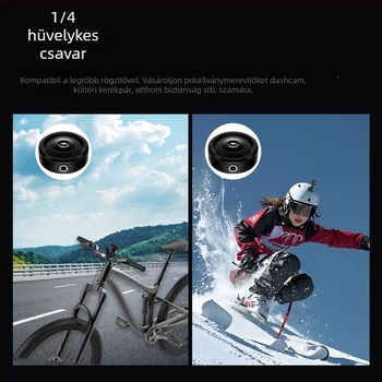 C8 kompakt kamera 1080p felvétellel, infravörös éjszakai látás, Wi-Fi, TF-kártya tárolóval, videófelvétel és fényképezés